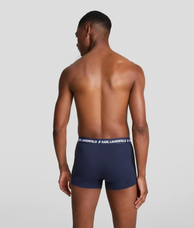 BOXER MONOCROMATICI CON LOGO – CONFEZIONE DA 3