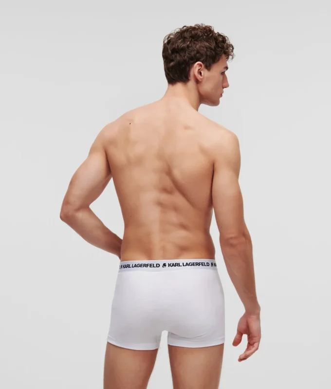 BOXER MONOCROMATICI CON LOGO – CONFEZIONE DA 3