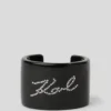 BRACCIALE A MANICOTTO CON STRASS K/SIGNATURE