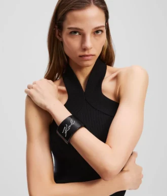 BRACCIALE A MANICOTTO CON STRASS K/SIGNATURE BRACCIALE A MANICOTTO CON STRASS K/SIGNATURE