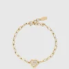 Bracciale con ciondolo a forma di cuore Bracciale con ciondolo a forma di cuore