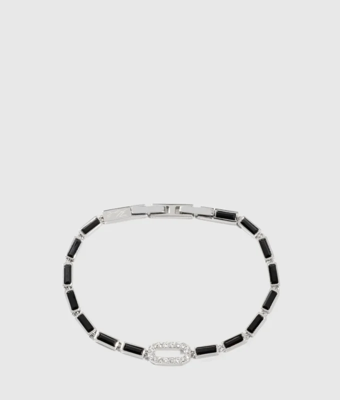 BRACCIALE CON CIONDOLO PAVÉ BRACCIALE CON CIONDOLO PAVÉ