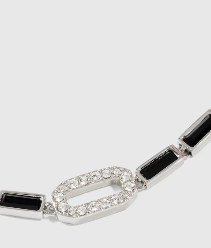 BRACCIALE CON CIONDOLO PAVÉ BRACCIALE CON CIONDOLO PAVÉ