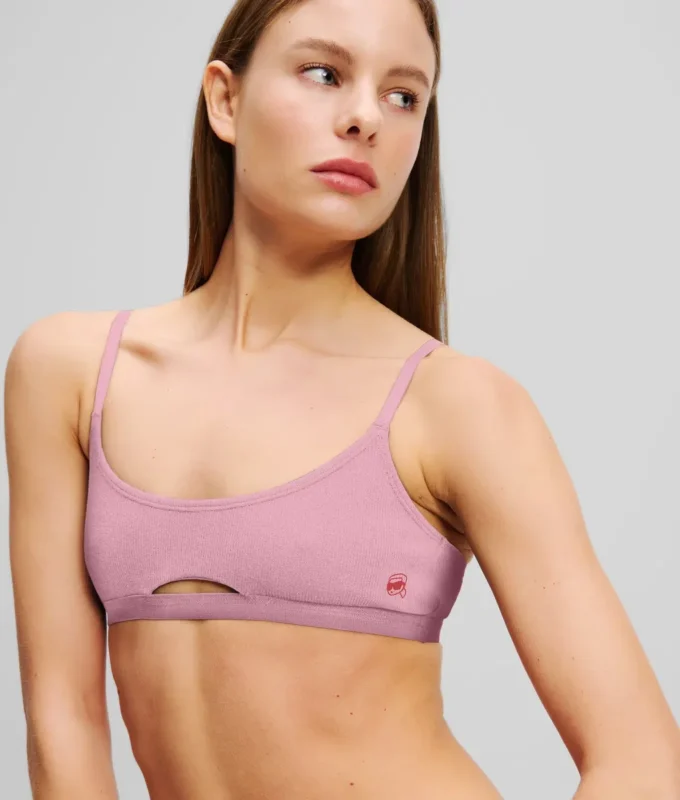 BRALETTE CON FORO IKON A RIGHE BRALETTE CON FORO IKON A RIGHE