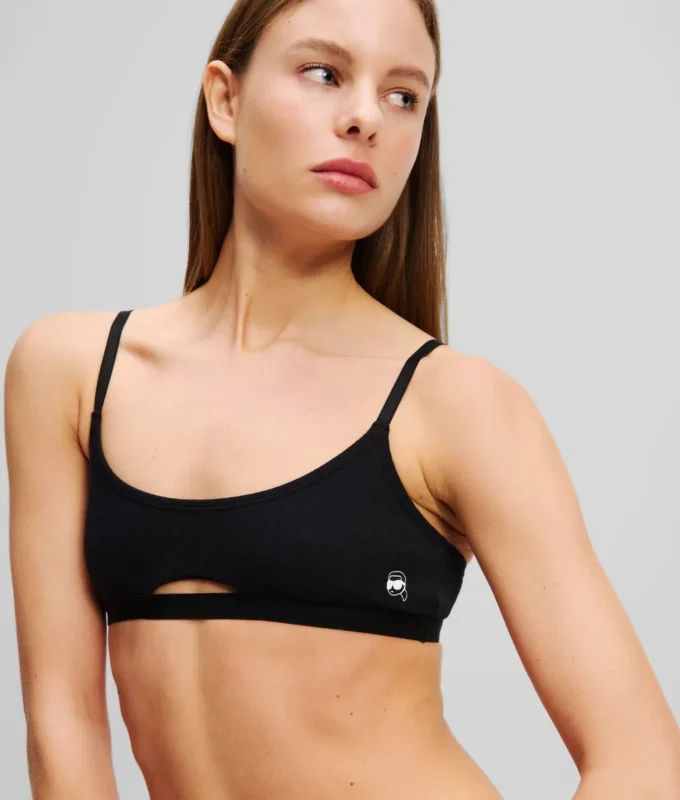 BRALETTE CON FORO IKON A RIGHE BRALETTE CON FORO IKON A RIGHE