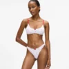 Bralette con stampa a cuori Bralette con stampa a cuori