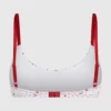 Bralette con stampa a cuori Bralette con stampa a cuori
