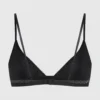 Bralette metallizzata firmata Bralette metallizzata firmata