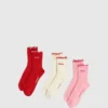 Calzini Love Notes – Confezione da 3 Calzini Love Notes – Confezione da 3