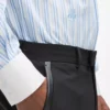Camicia a righe con colletto a contrasto Camicia a righe con colletto a contrasto