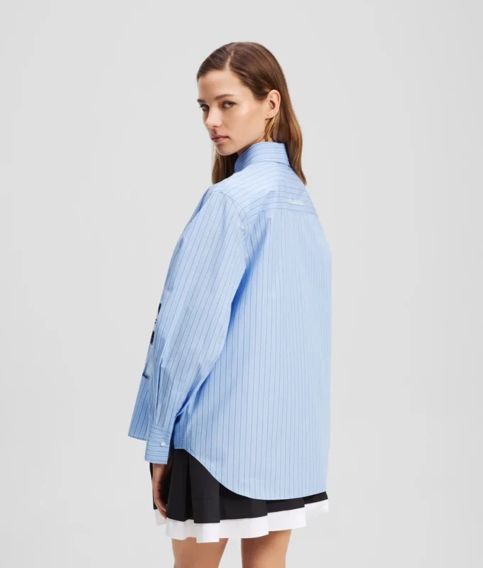 CAMICIA A RIGHE IKON CHOUPETTE CAMICIA A RIGHE IKON CHOUPETTE