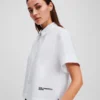 CAMICIA BOXY A MANICHE CORTE CAMICIA BOXY A MANICHE CORTE