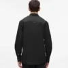 Camicia con colletto di cristalli Camicia con colletto di cristalli