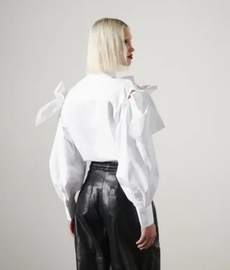 CAMICIA CON DETTAGLIO FIOCCHETTO KARL STUDIO