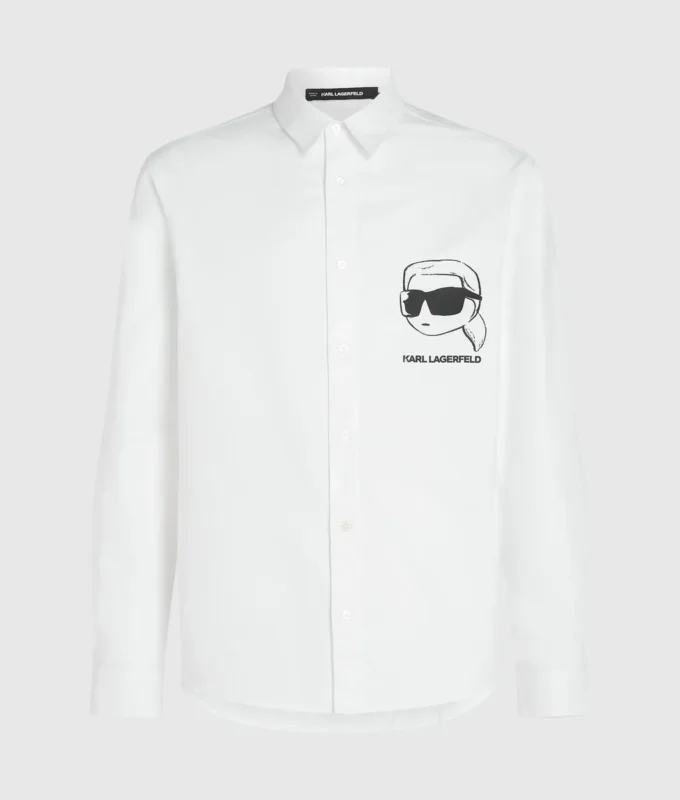 Camicia con disegno Ikon