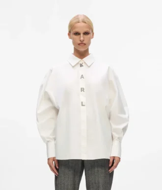 Camicia con lettere Karl