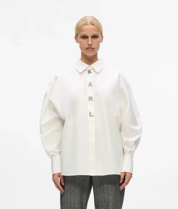Camicia con lettere Karl Camicia con lettere Karl