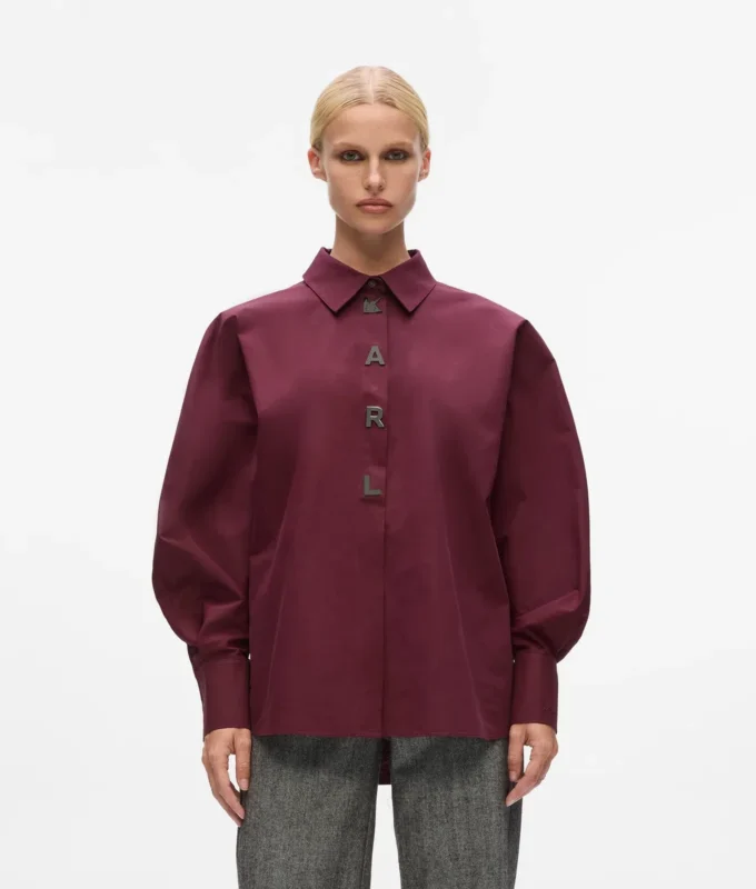 Camicia con lettere Karl Camicia con lettere Karl