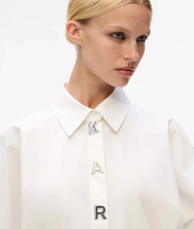 Camicia con lettere Karl Camicia con lettere Karl