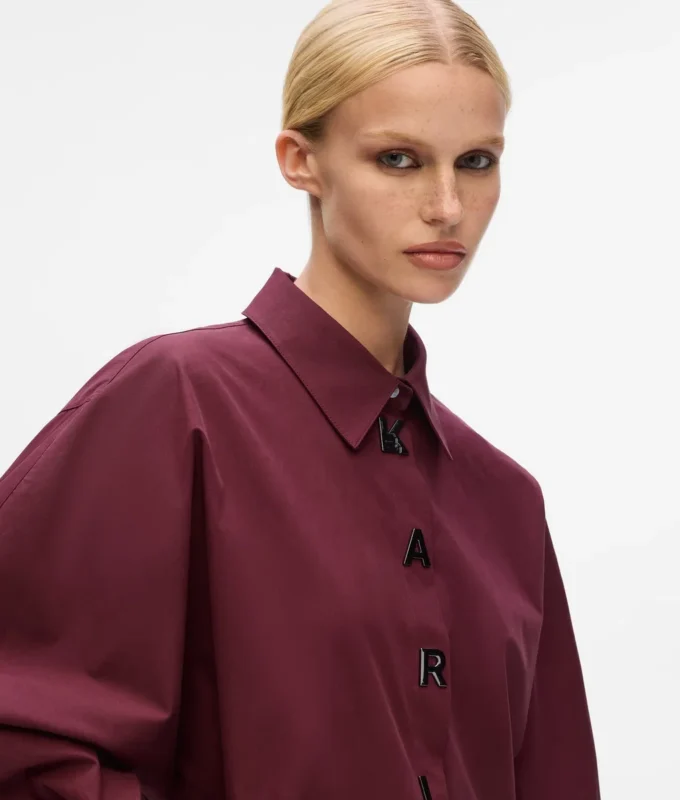 Camicia con lettere Karl Camicia con lettere Karl