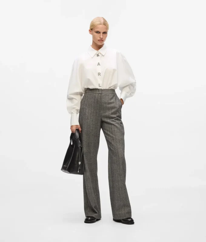 Camicia con lettere Karl Camicia con lettere Karl
