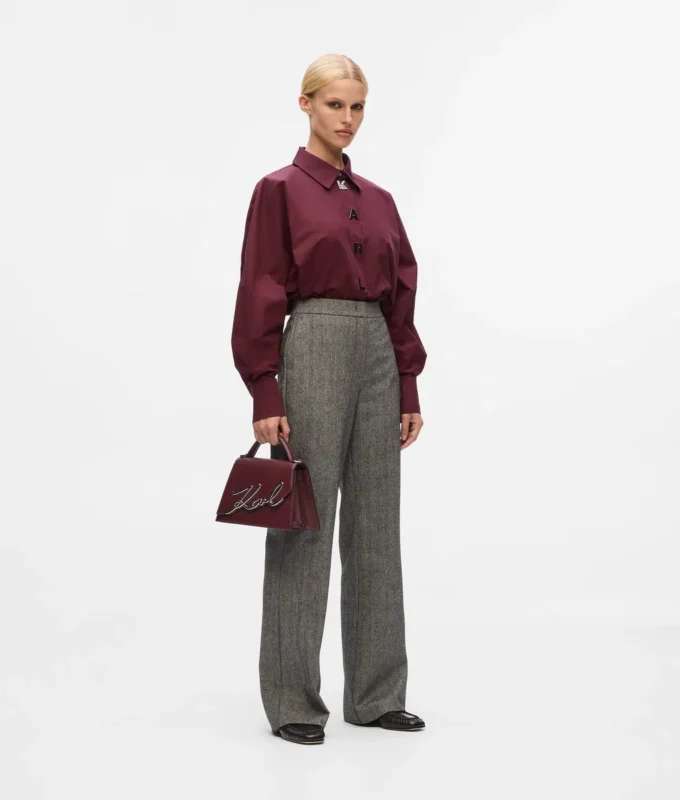 Camicia con lettere Karl Camicia con lettere Karl
