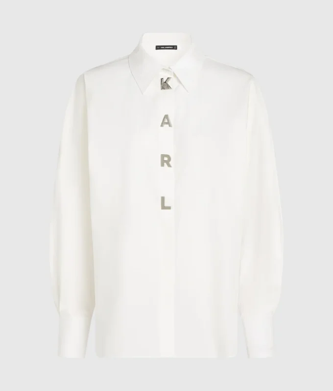Camicia con lettere Karl Camicia con lettere Karl