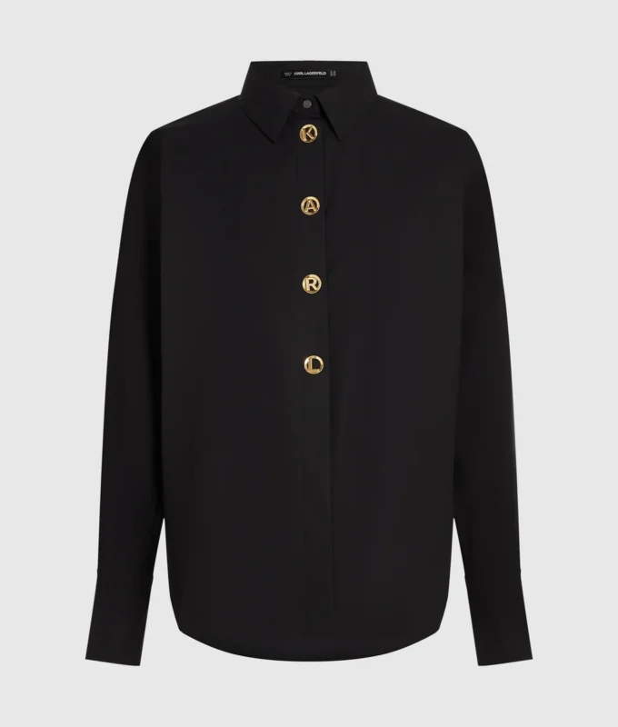 Camicia con lettere Karl Camicia con lettere Karl