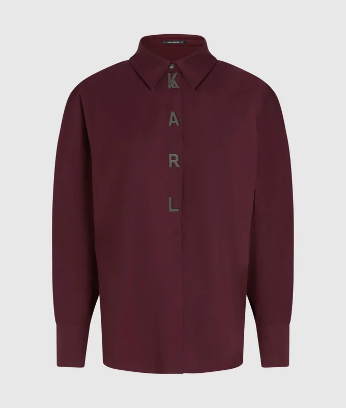 Camicia con lettere Karl Camicia con lettere Karl