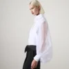 CAMICIA CON MANICHE IN SETA KARL STUDIO