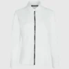 Camicia con nastro con logo Camicia con nastro con logo