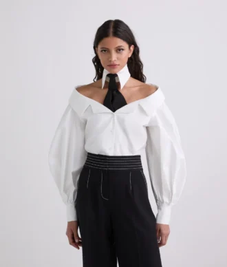 CAMICIA CON SPALLE SCOPERTE