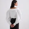 CAMICIA CON SPALLE SCOPERTE CAMICIA CON SPALLE SCOPERTE