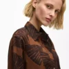 Camicia con stampa a ventaglio Camicia con stampa a ventaglio