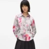 Camicia con stampa all-over