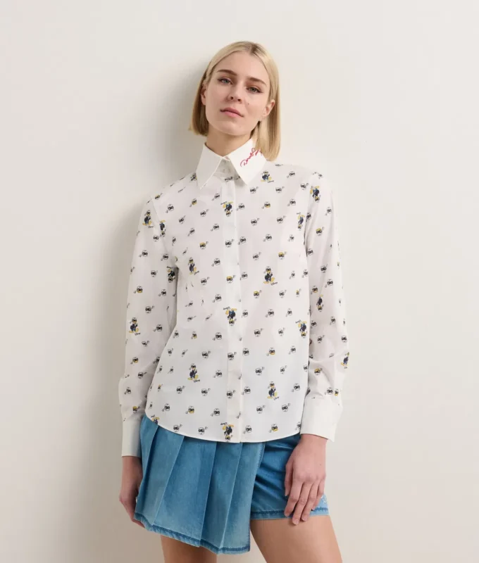 CAMICIA CON STAMPA ALL-OVER DISNEY X KL CAMICIA CON STAMPA ALL-OVER DISNEY X KL
