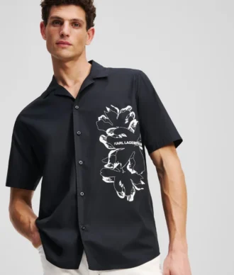 CAMICIA CON STAMPA FLOREALE