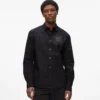 Camicia con strass degradé