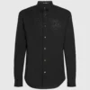 Camicia con strass degradé