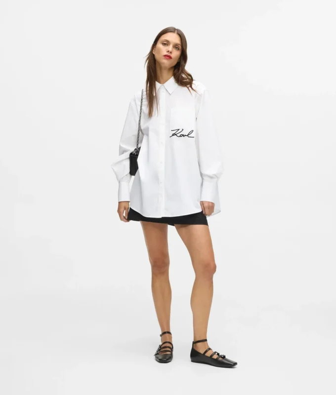 Camicia con taschino Signature Camicia con taschino Signature