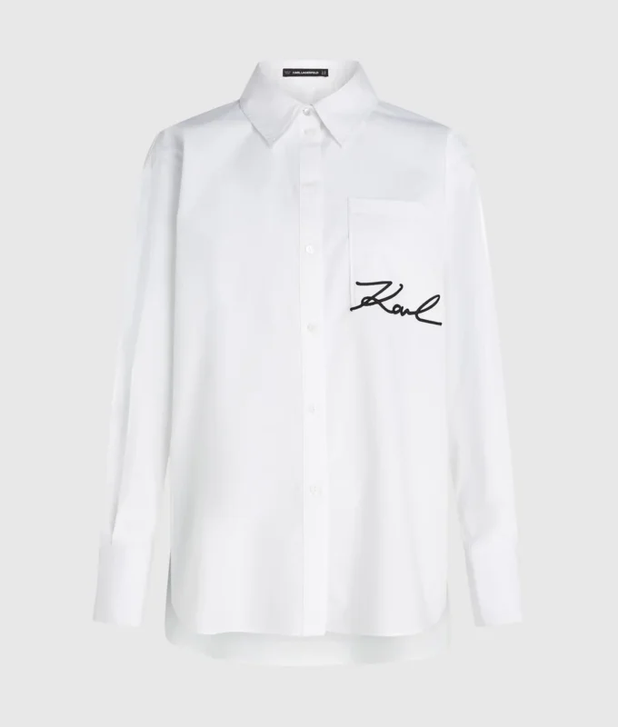 Camicia con taschino Signature Camicia con taschino Signature