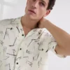 CAMICIA DA BOWLING CON STAMPA ALL-OVER