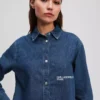 CAMICIA IN DENIM BOXY