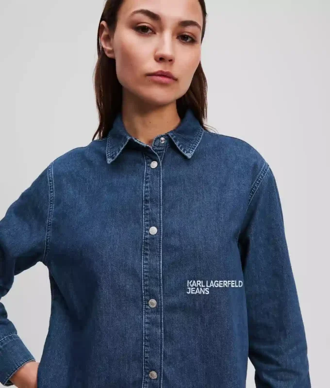 CAMICIA IN DENIM BOXY