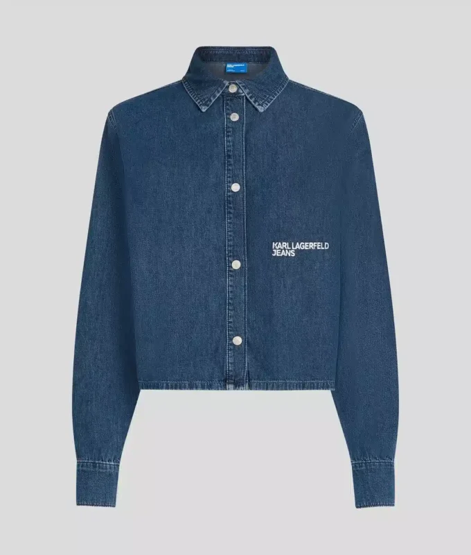 CAMICIA IN DENIM BOXY