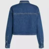 Camicia in denim con borchie