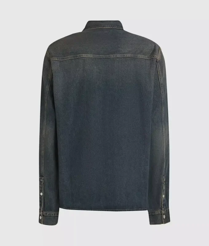 Camicia in denim dal taglio morbido