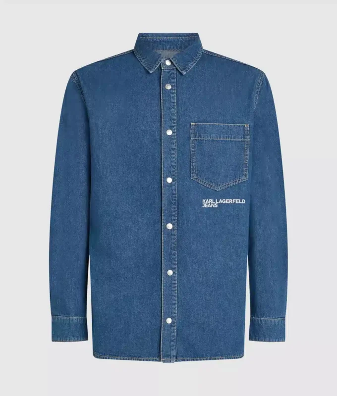 Camicia in denim regular