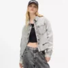 Camicia in denim sbiancato