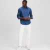 CAMICIA IN LINO MONOGRAM